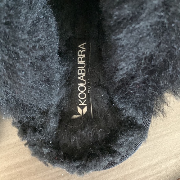 Koolaburra by Ugg Milo Black Slipper slide on Style US Sz 7 New no tag - Picture 7 of 9